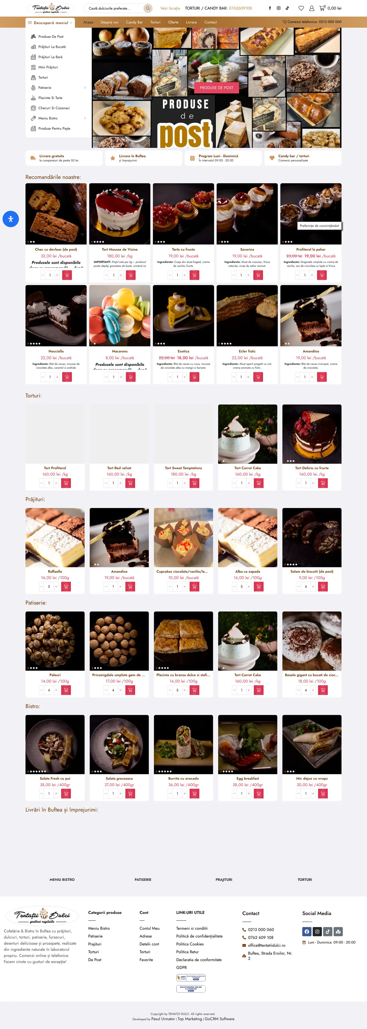 Site Tentații Dulci